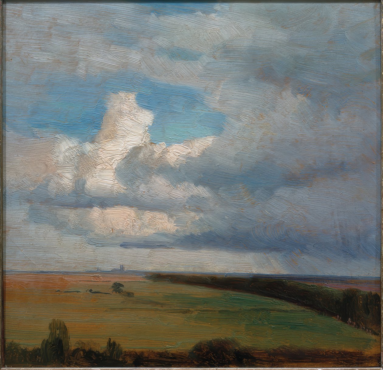 Landskap nær München av Carl Ludwig Seeger