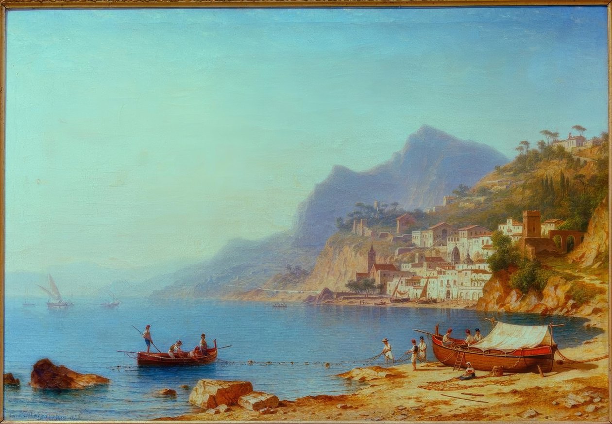 Amalfi av Carl Morgenstern
