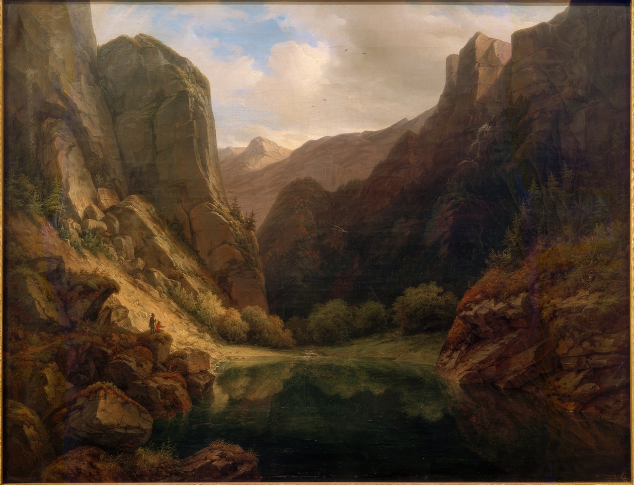 Bergsee av Carl Morgenstern