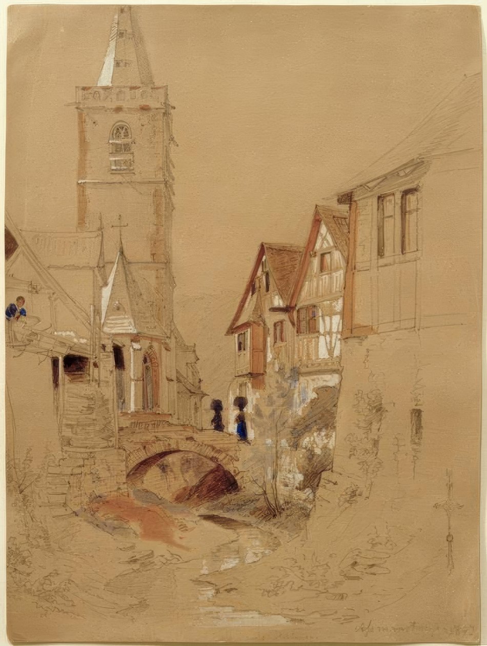 C.Morgenstern, Assmannshausen av Carl Morgenstern