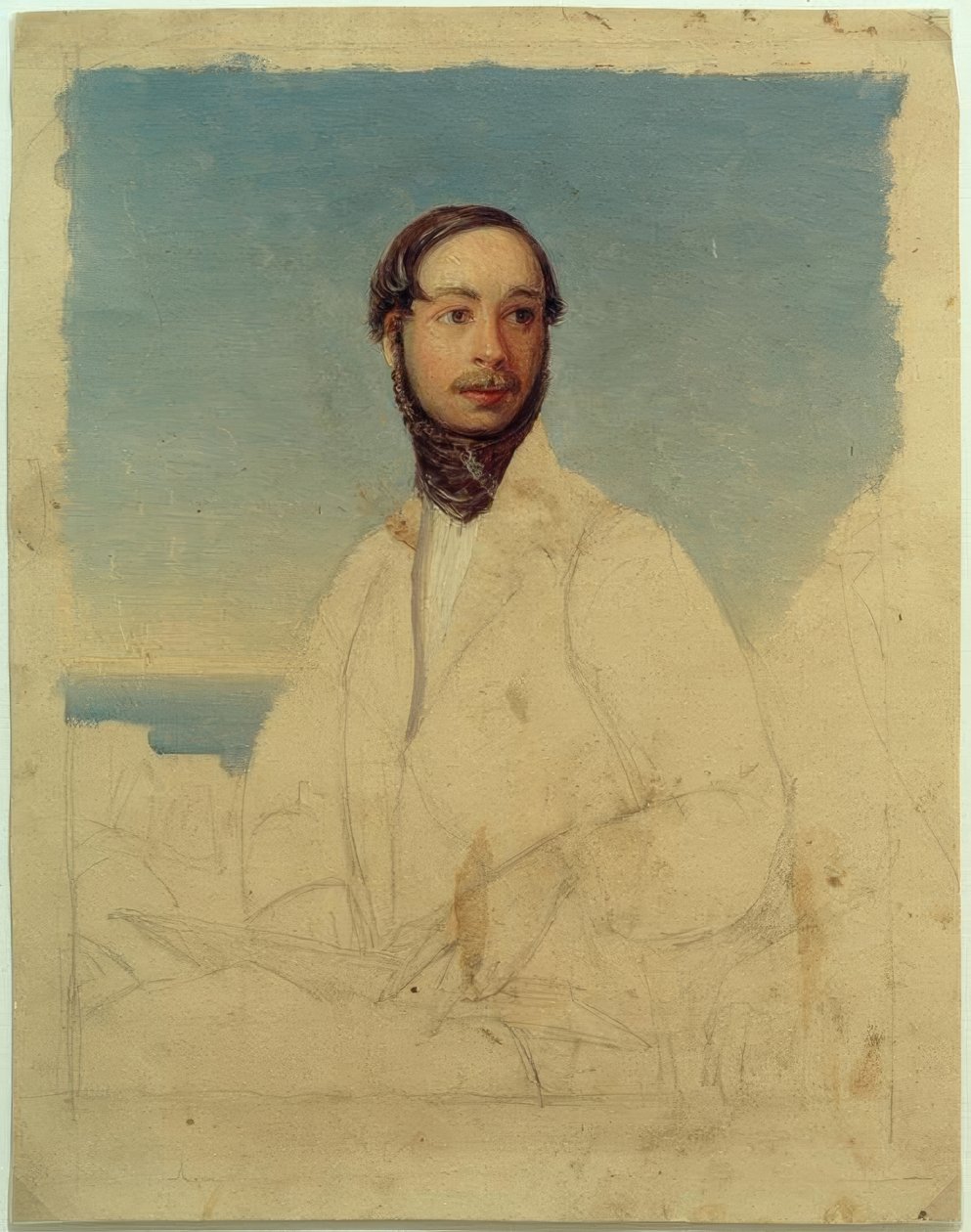 Carl Morgenstern / selvportrett 1835 av Carl Morgenstern