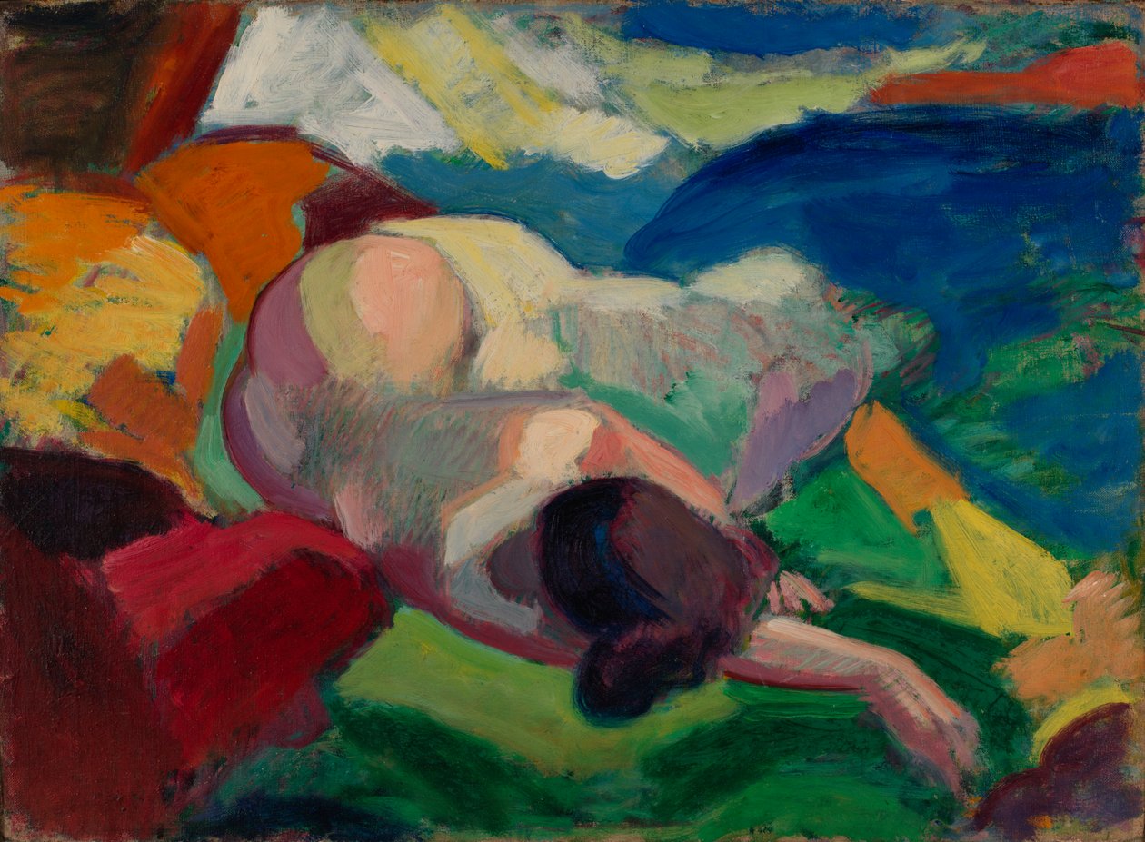 Naken, liksom 1915-1916. av Carl Newman