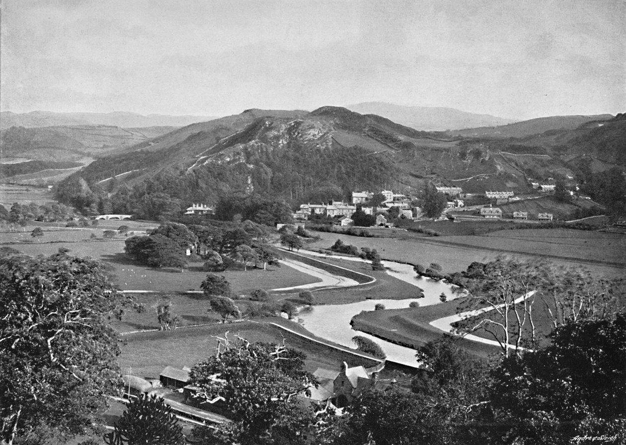 Ffestiniog-dalen, c1896 av Carl Norman