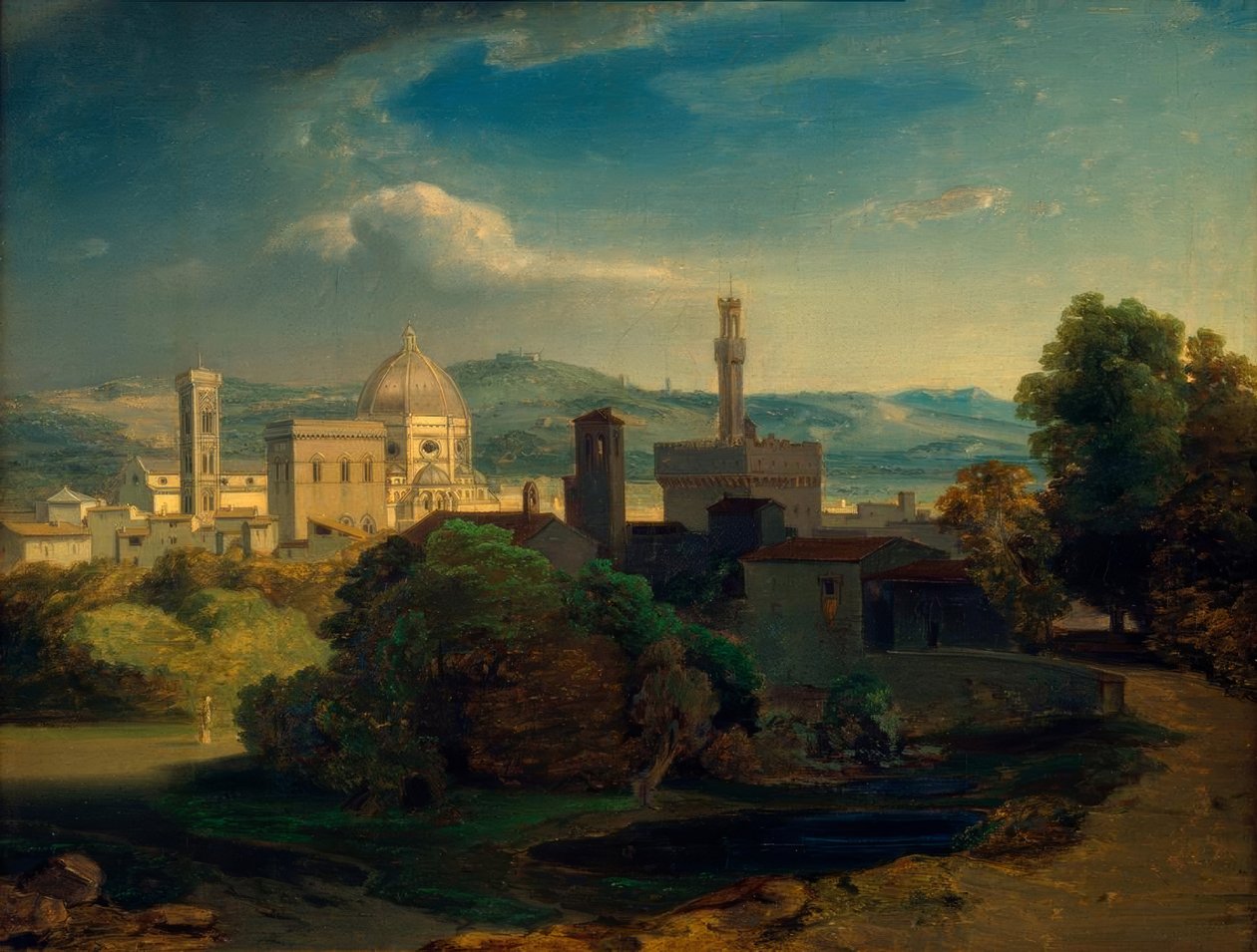 Firenze av Carl Rottmann