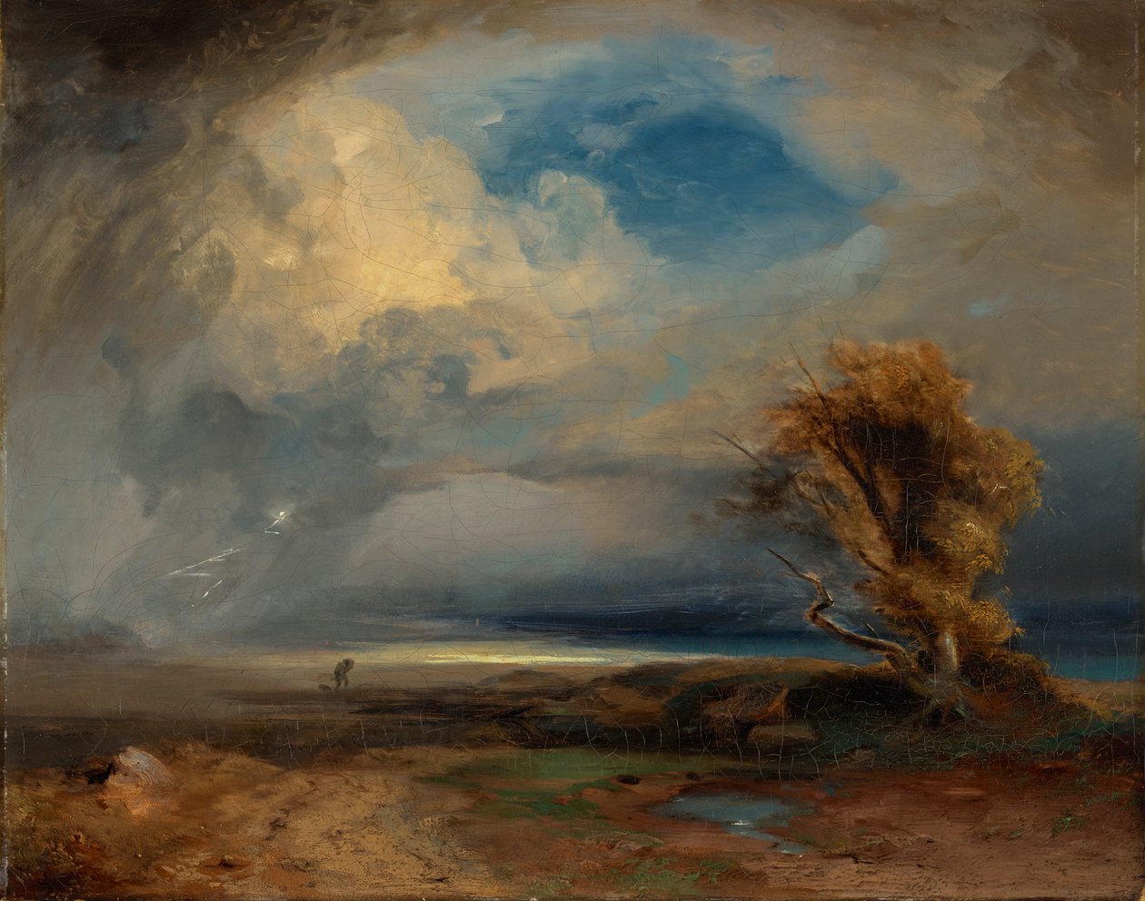 Kosmisk stormlandskap av Carl Rottmann