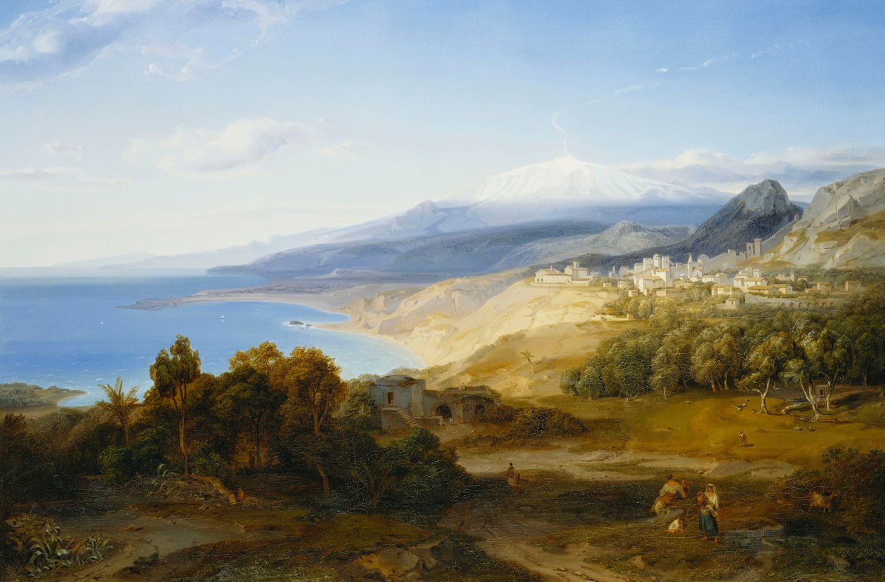 Taormina, av Carl Rottmann