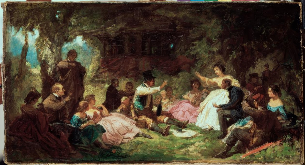 Pikniken av Carl Spitzweg