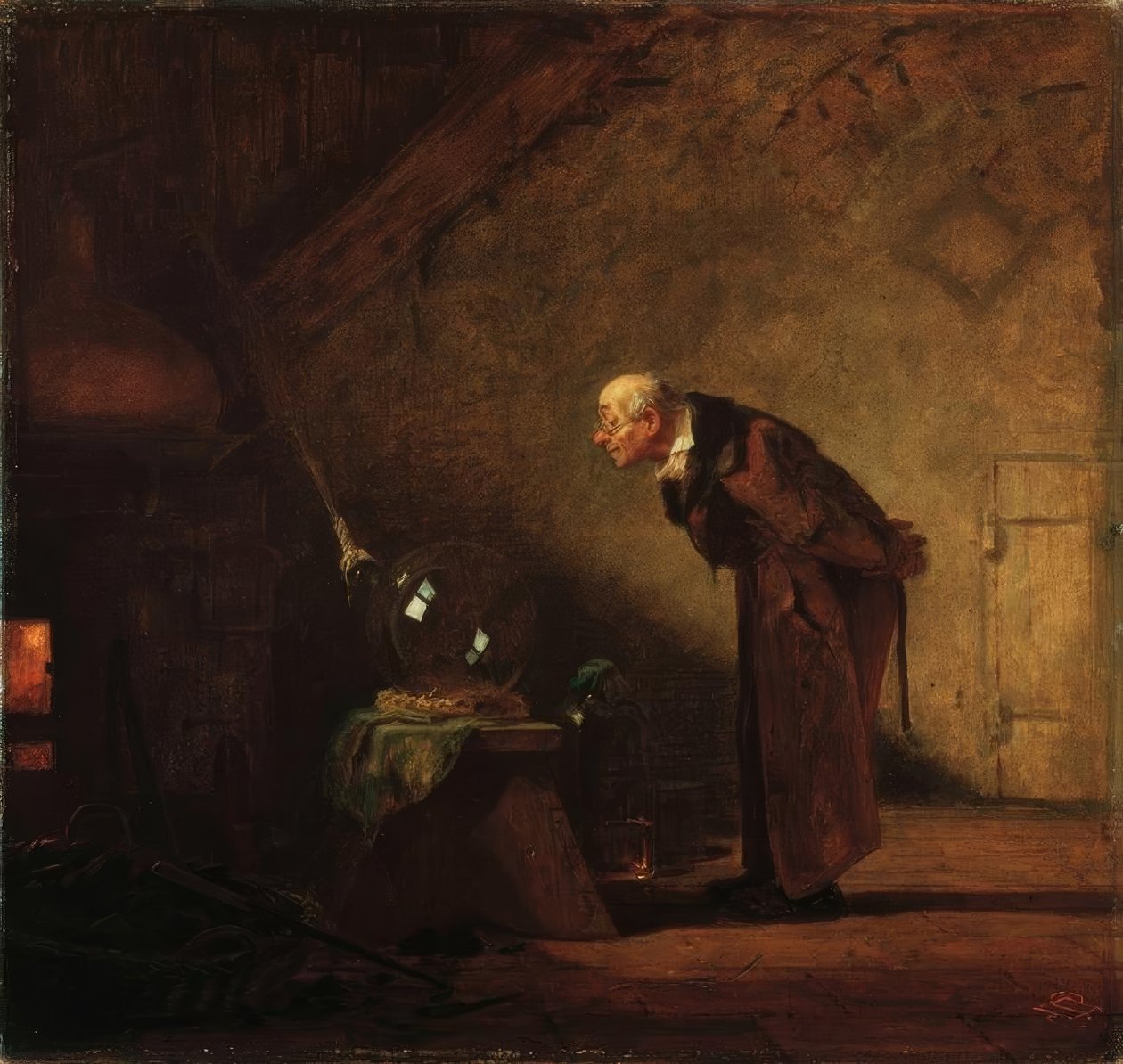 Alkymisten av Carl Spitzweg