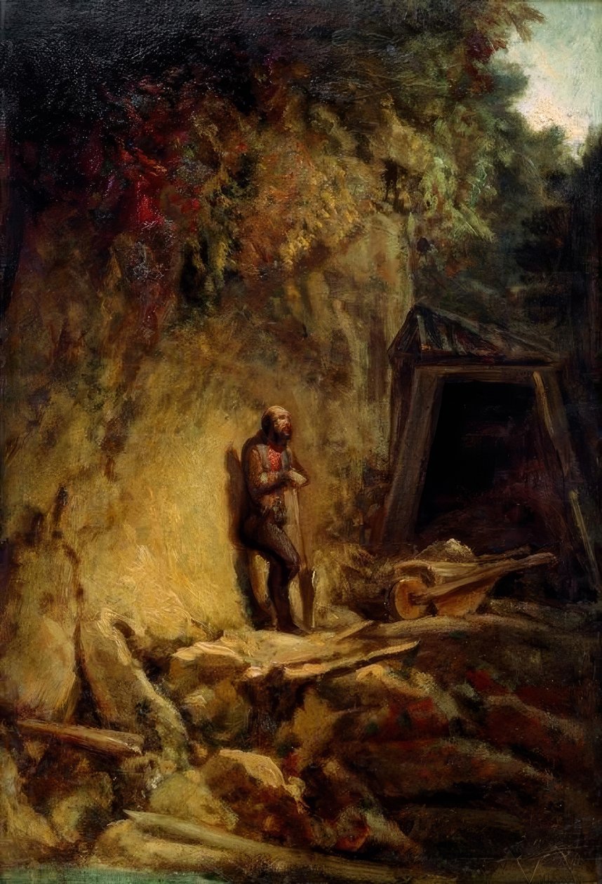 Gruvearbeideren av Carl Spitzweg