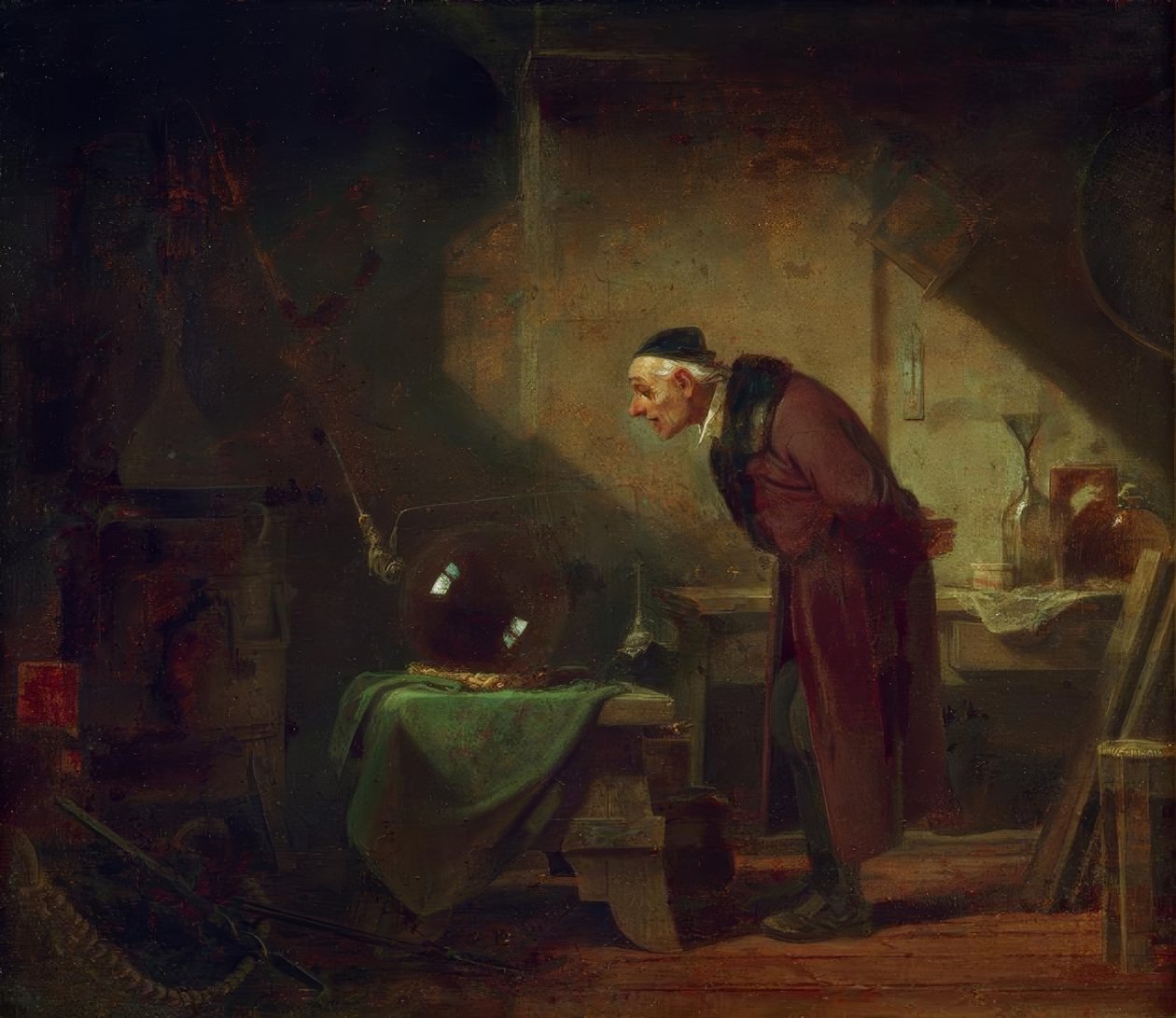 Kjemikeren av Carl Spitzweg