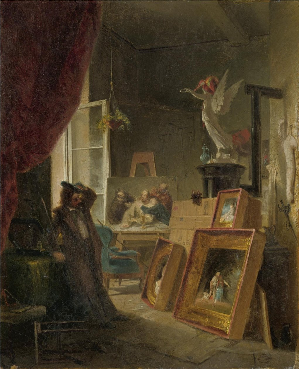 Historiemaler av Carl Spitzweg