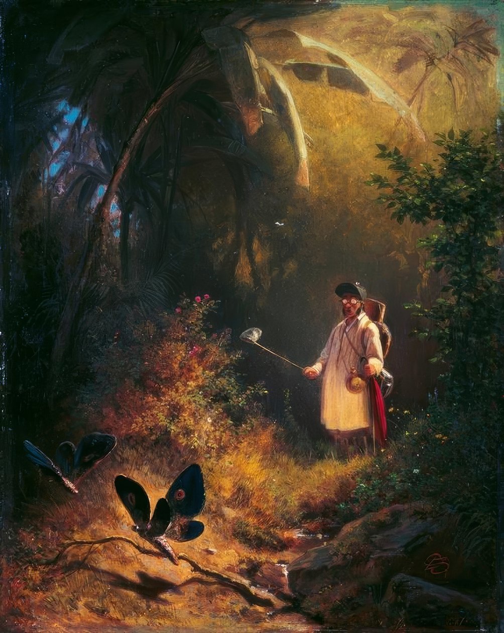 Sommerfuglfangeren av Carl Spitzweg