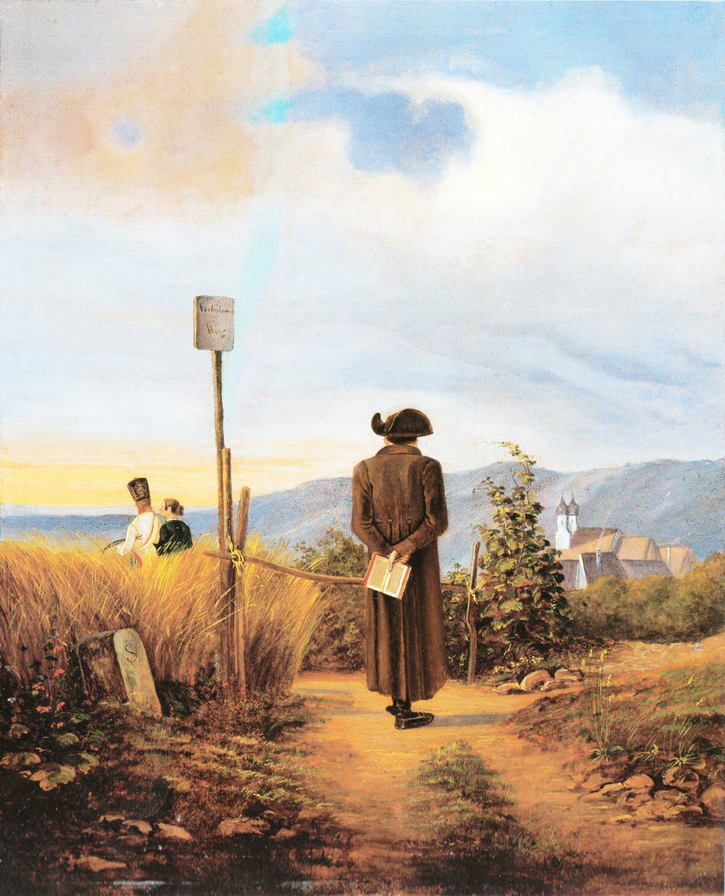 Den forbudte måten av Carl Spitzweg