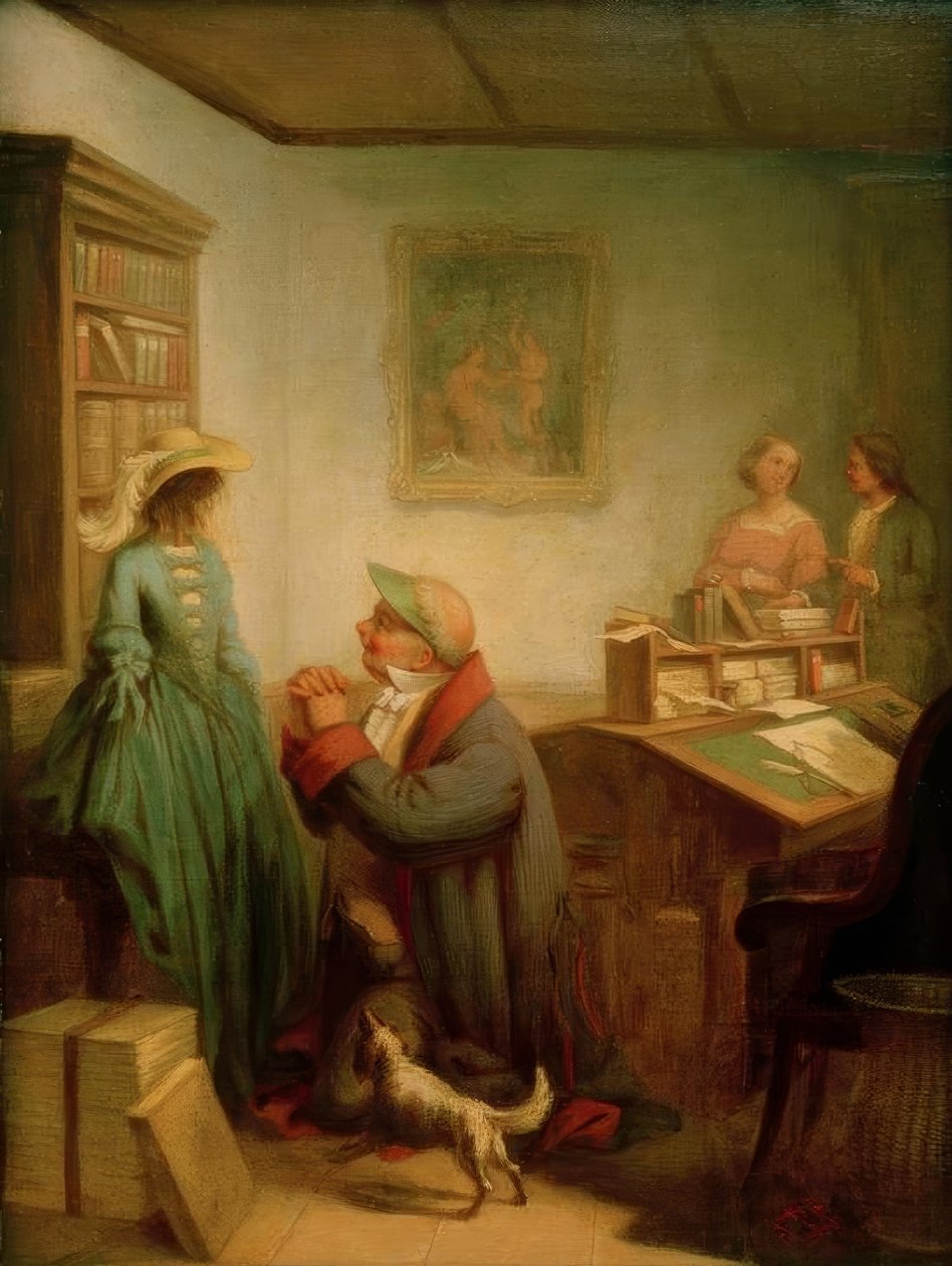 Den elskede av Carl Spitzweg