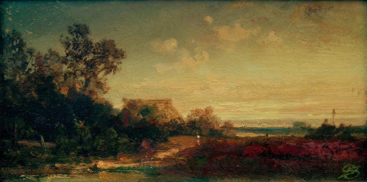 Mosehytta av Carl Spitzweg