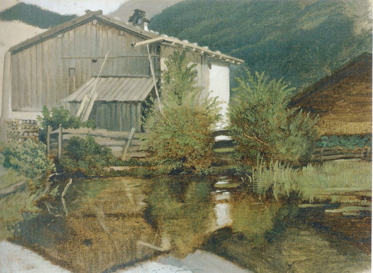 Møllen i Gern av Carl Spitzweg