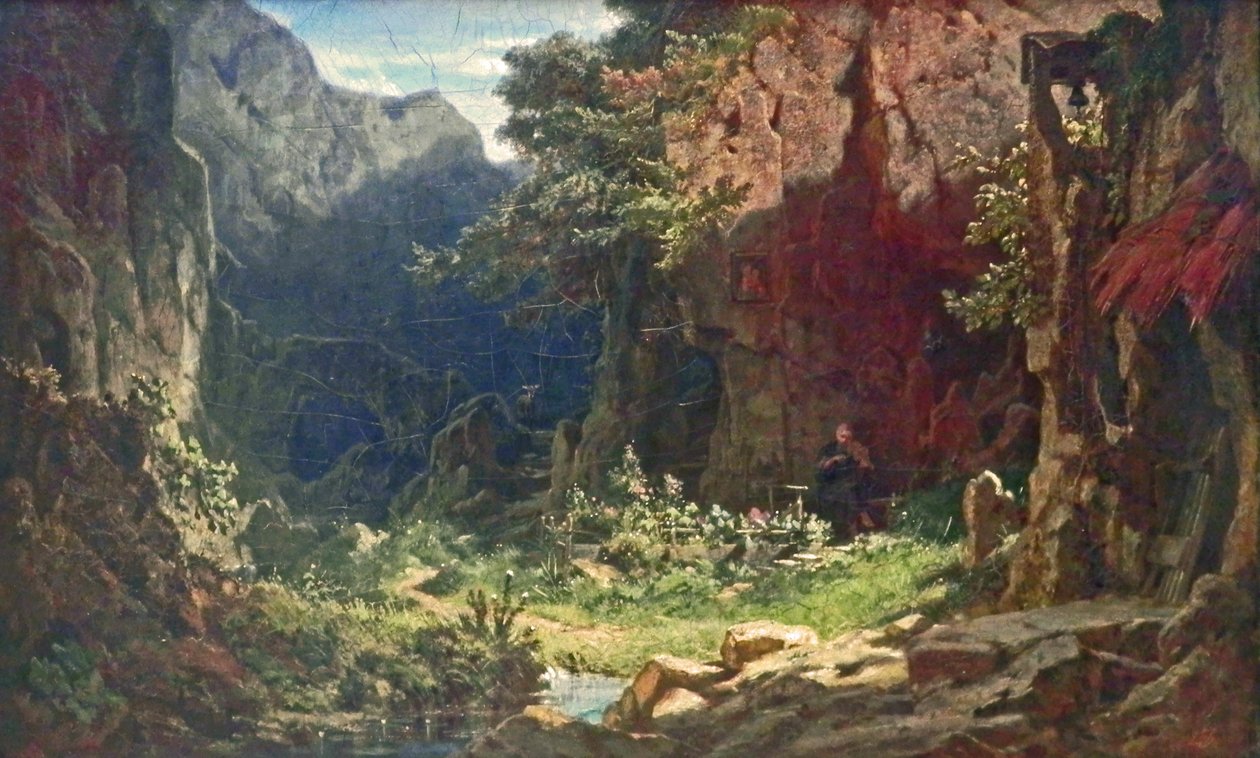 En eremitt av Carl Spitzweg