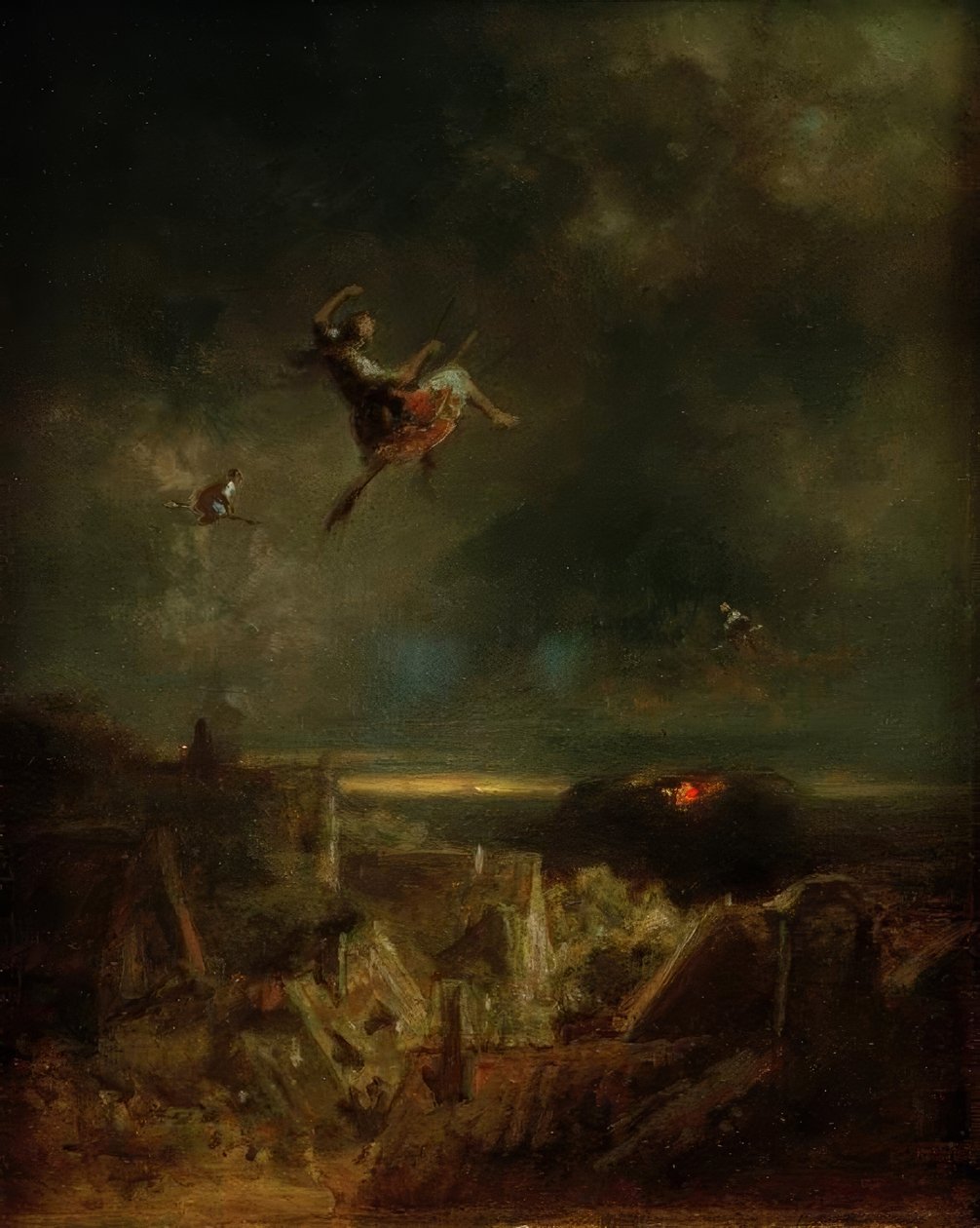 Hexenritt av Carl Spitzweg
