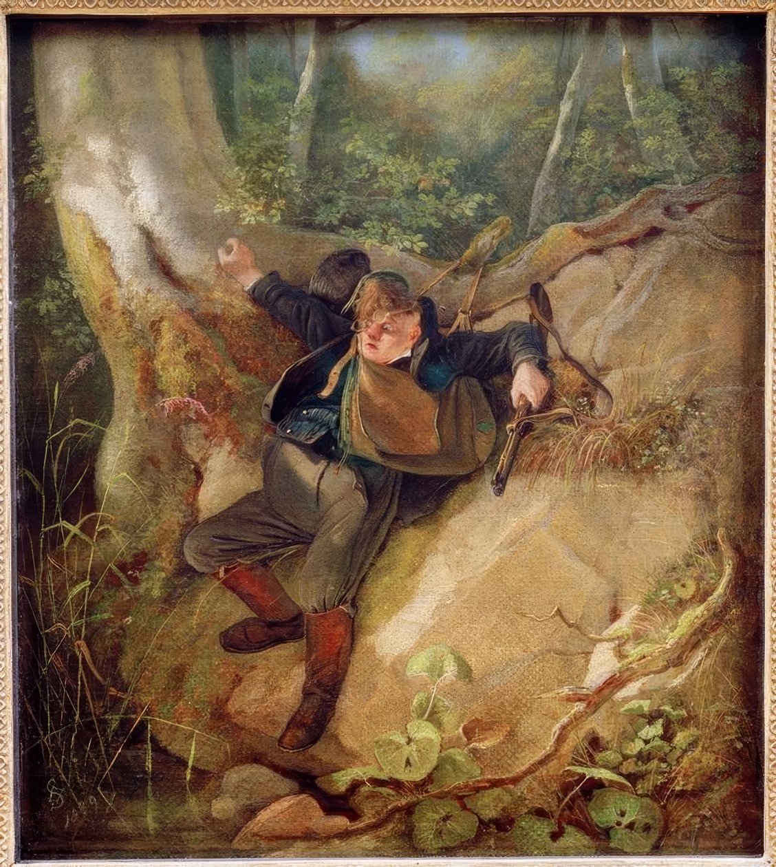 Jaktulykke av Carl Spitzweg