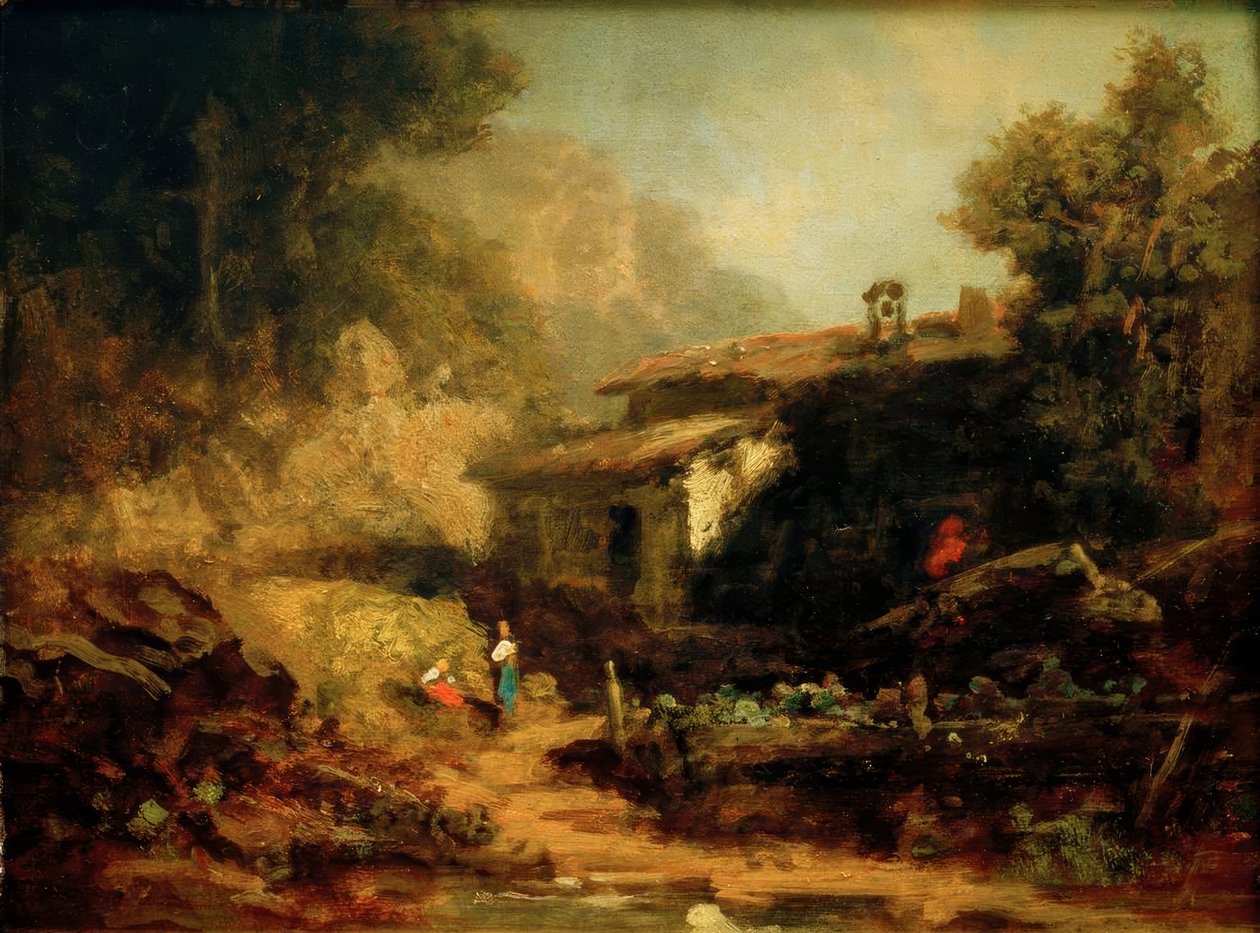 Mølle i fjellet av Carl Spitzweg