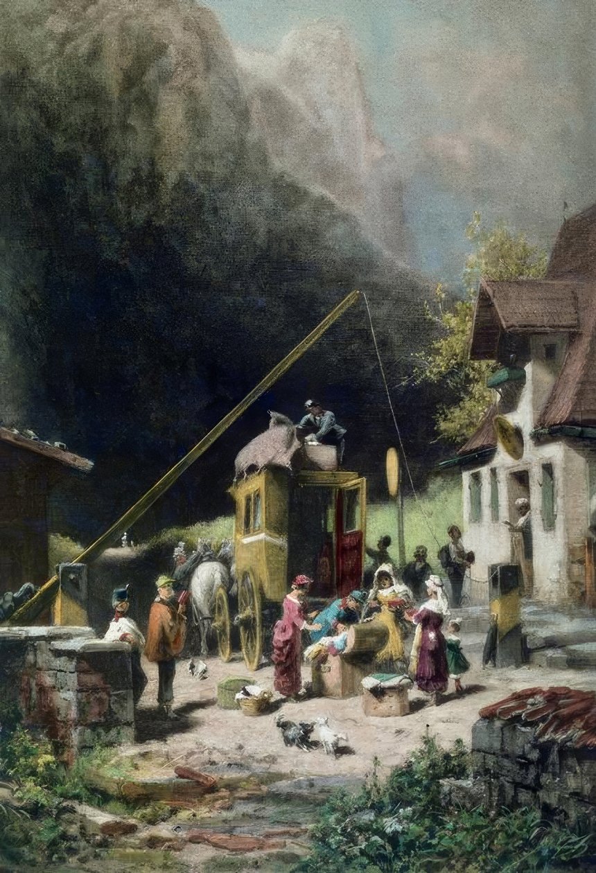 Bare tanker er tollfrie av Carl Spitzweg