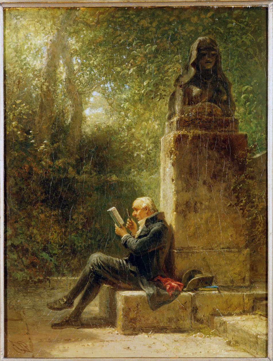 Filosofen av Carl Spitzweg