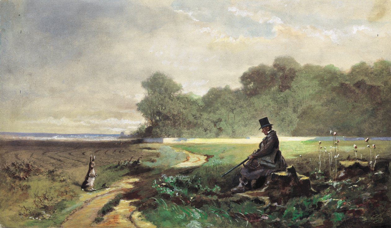 Søndagsjegeren av Carl Spitzweg