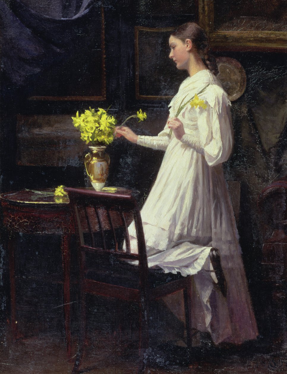Arrangere påskeliljer av Carl Thomsen