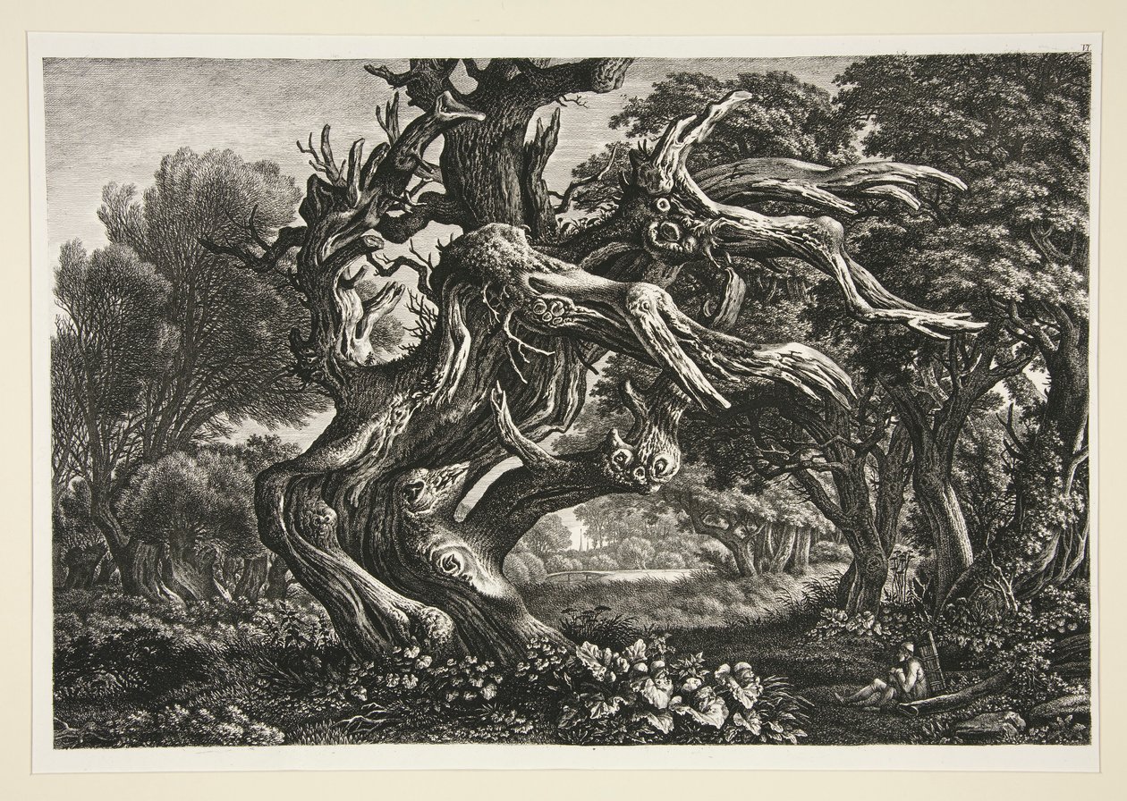 Landskap av Carl Wilhelm Kolbe the elder