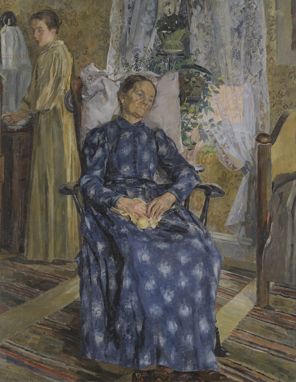 Sliten, 1898 av Carl Wilhelm Wilhelmson