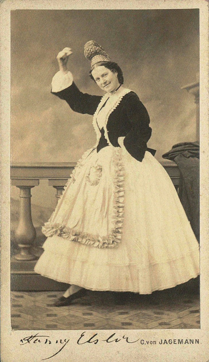 Fanny Elßler, 1870. av Carl von Jagemann