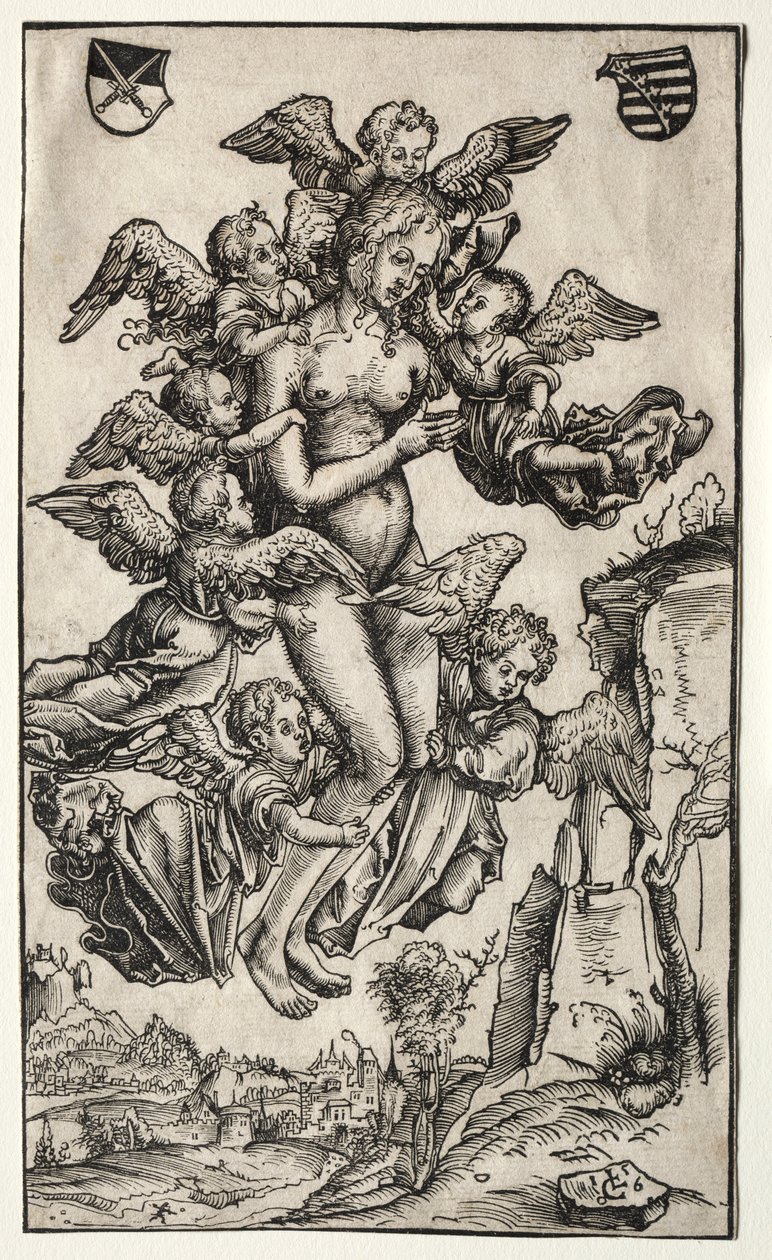 Ekstasen til St. Maria Magdalena av Carle Vernet