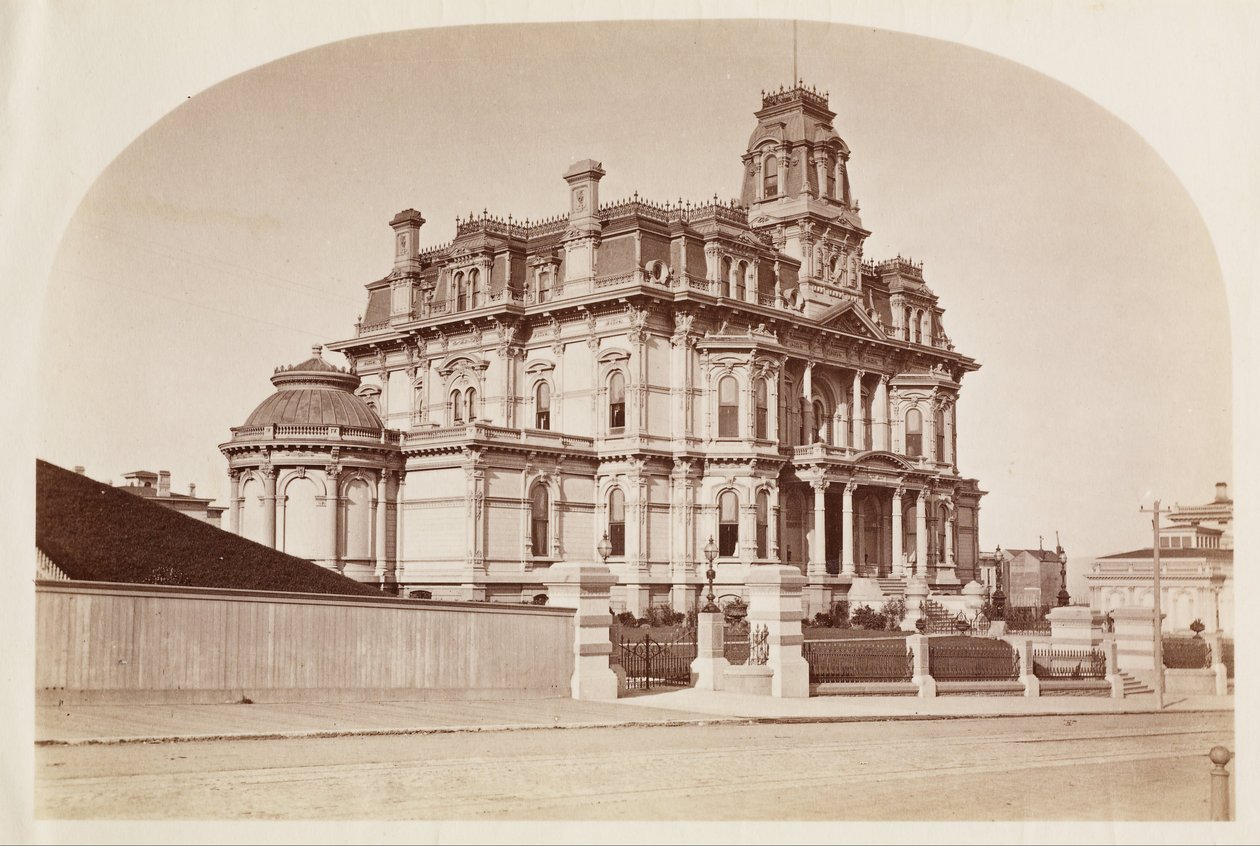 (Residence of Chas. Crocker.) av Carleton E. Watkins
