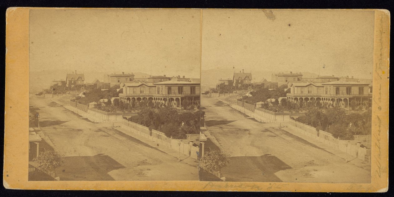 Harrison St. av Carleton E. Watkins