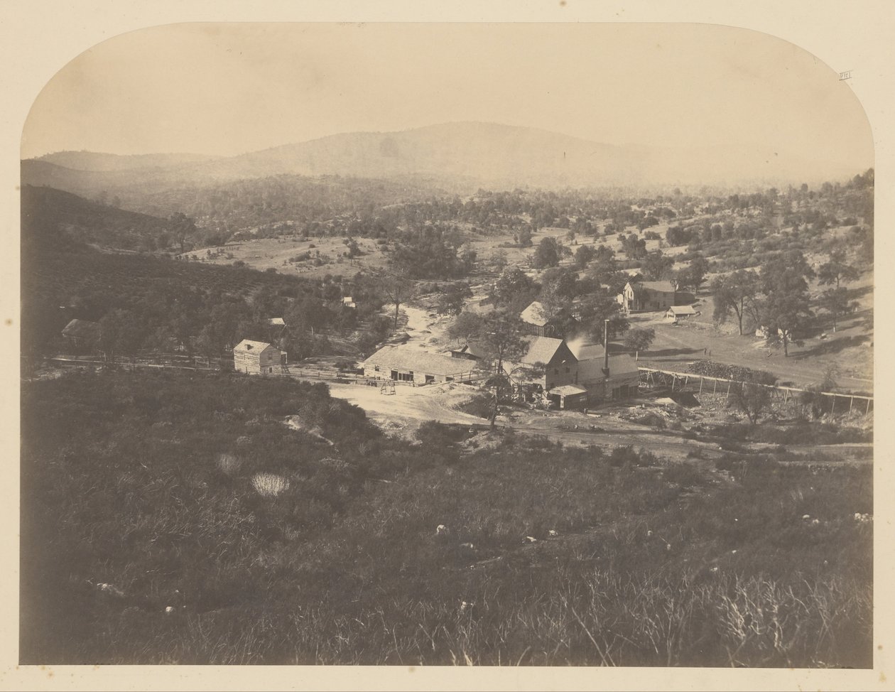 Ophir -fjellet av Carleton E. Watkins