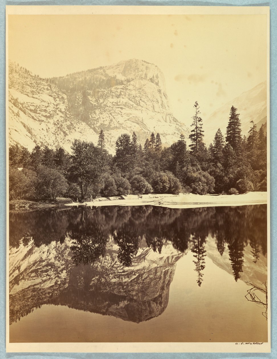 Mirror View, Mount Watkins av Carleton E. Watkins