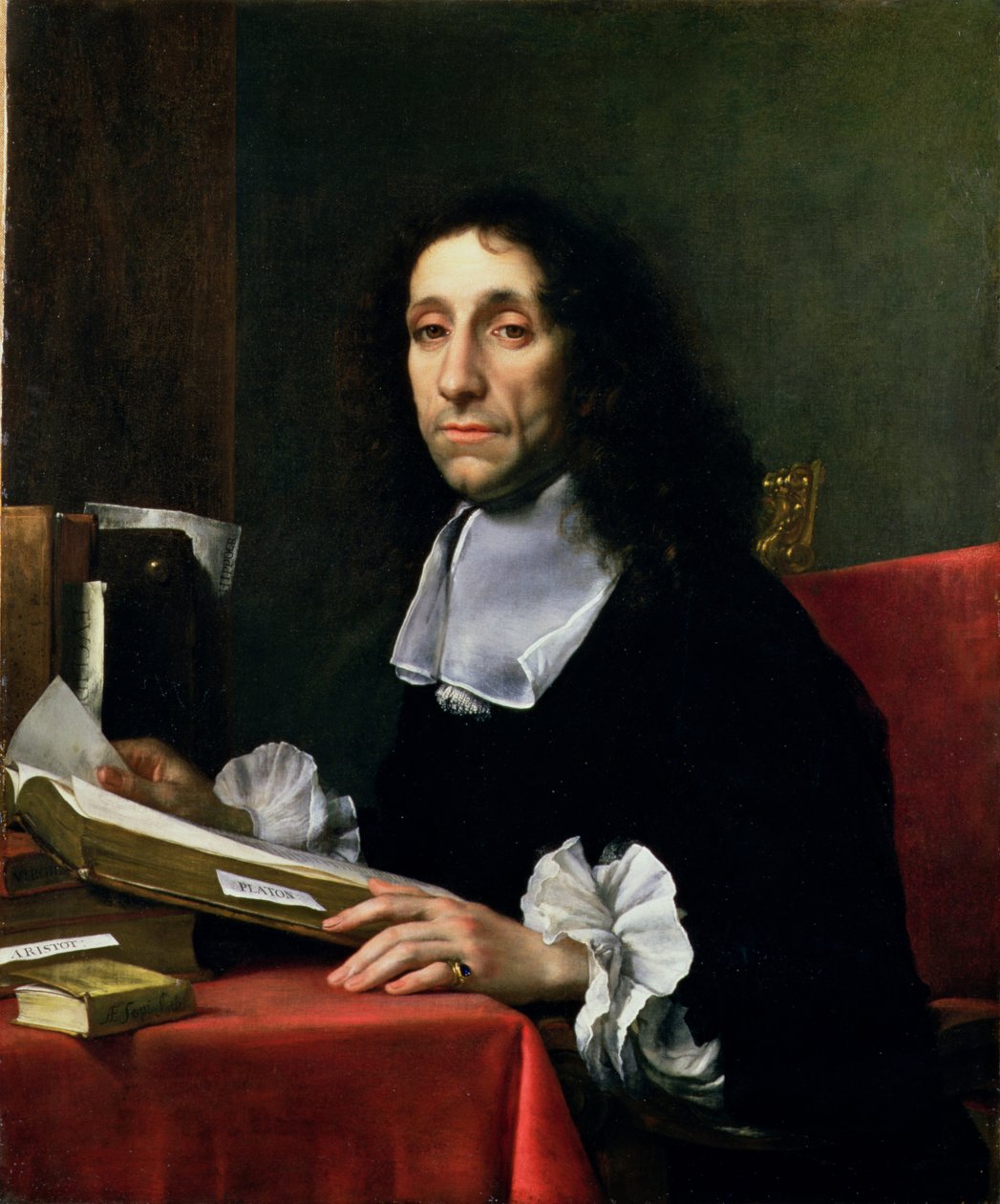 Portrett av Sir Thomas Baines (1622-80) 1665-70 av Carlo Dolci