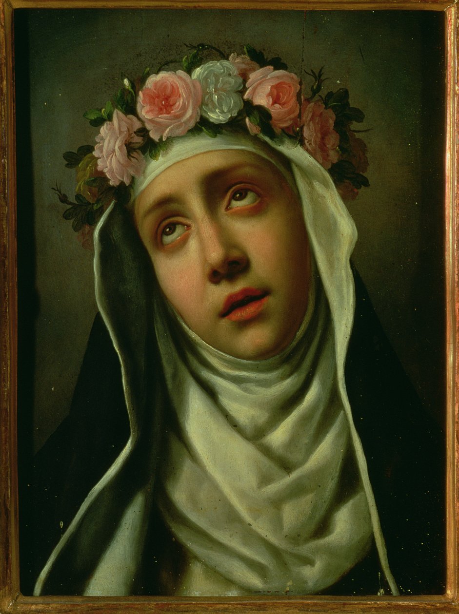 St. Rose av Lima (1586–1617) av Carlo Dolci