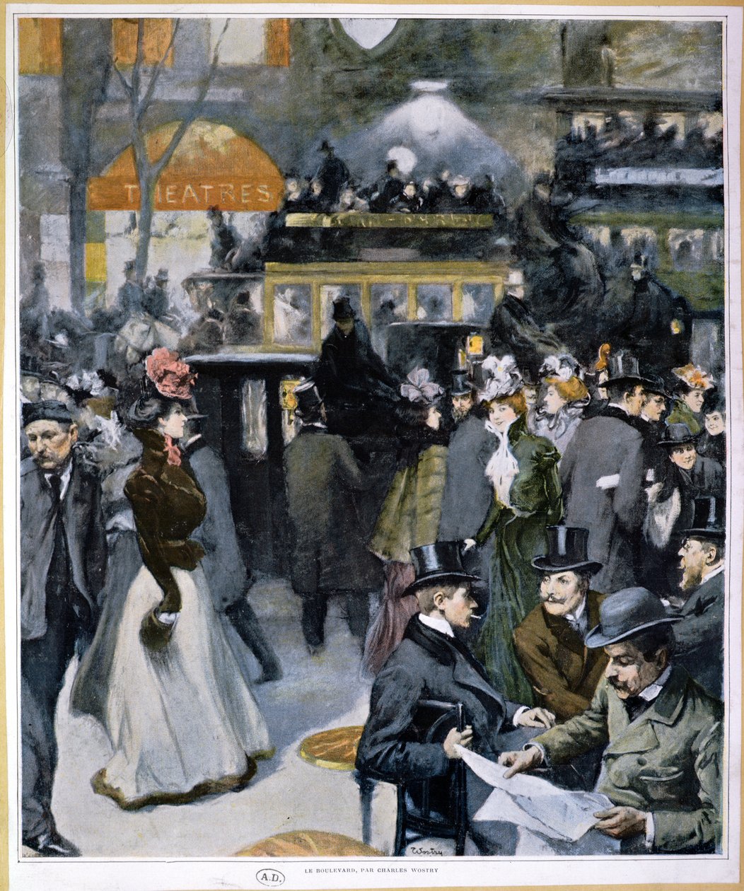 Boulevarden av Carlo Wostry