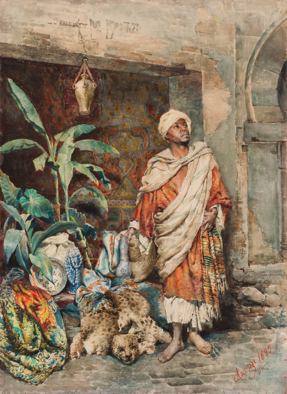 Figur av en maur, 1882. av Carlo Ascenzi