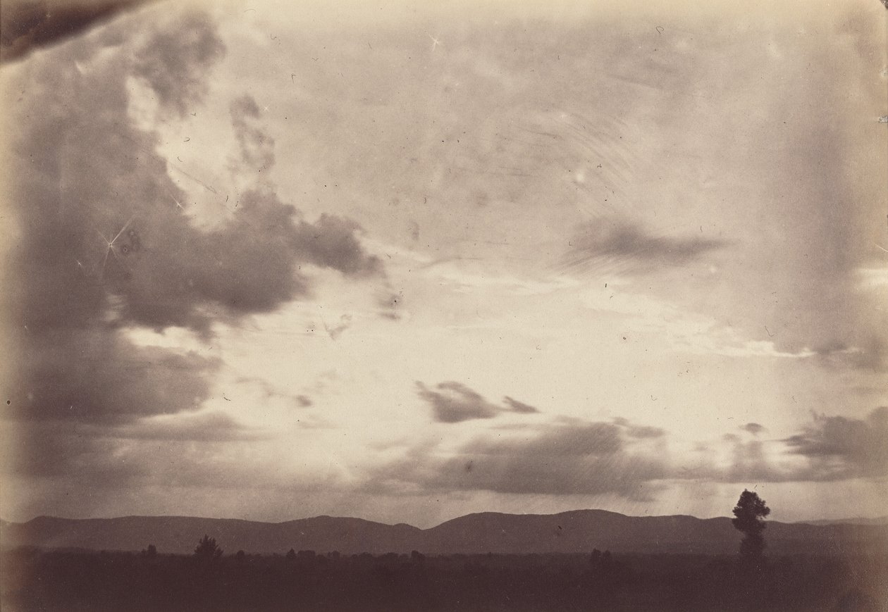 Cloud Study, Roman Campagna, ca. 1860. av Carlo Baldassare Simelli