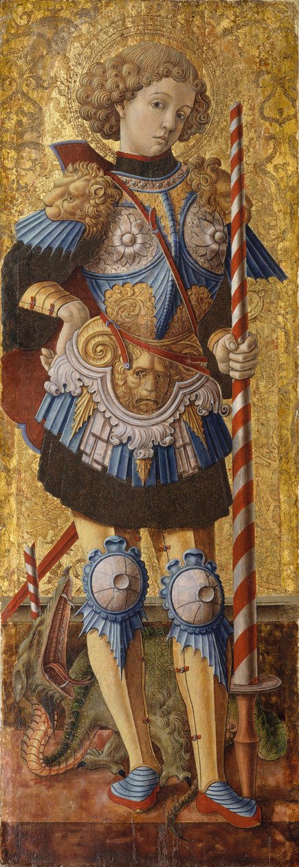 Saint George, 1472. av Carlo Crivelli
