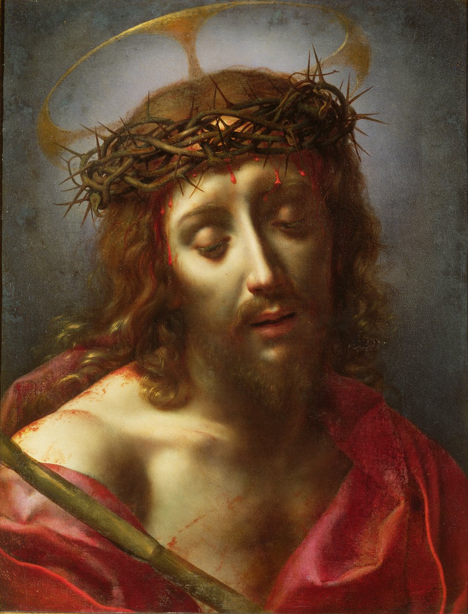 Kristus som sorgens mann av Carlo Dolci