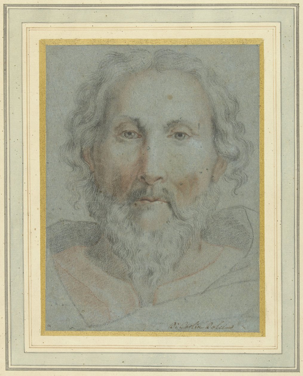 Hodet til Gud Faderen av Carlo Dolci