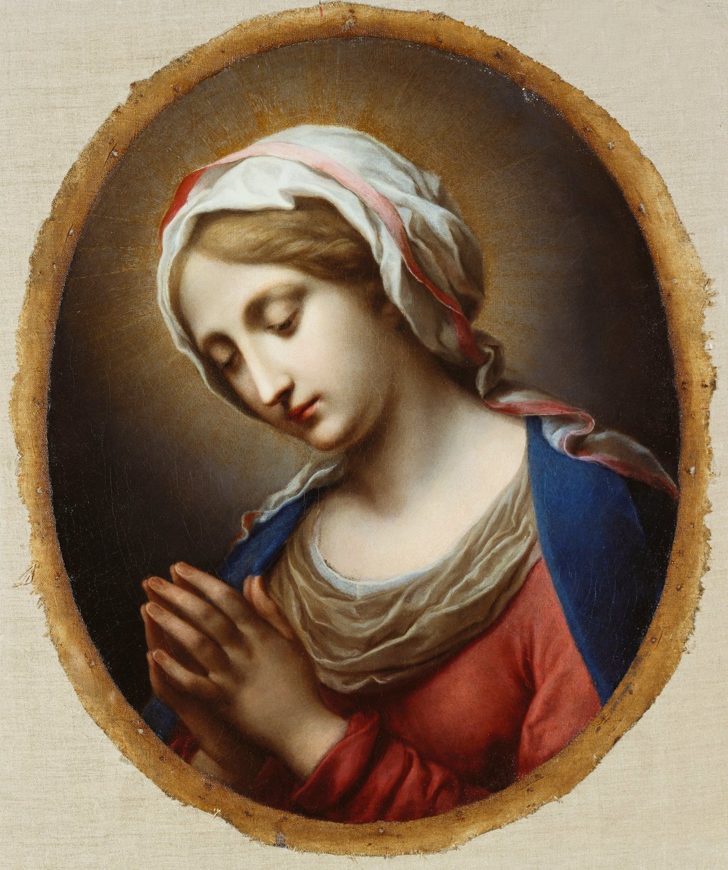 Jomfruen annonsert av Carlo Dolci
