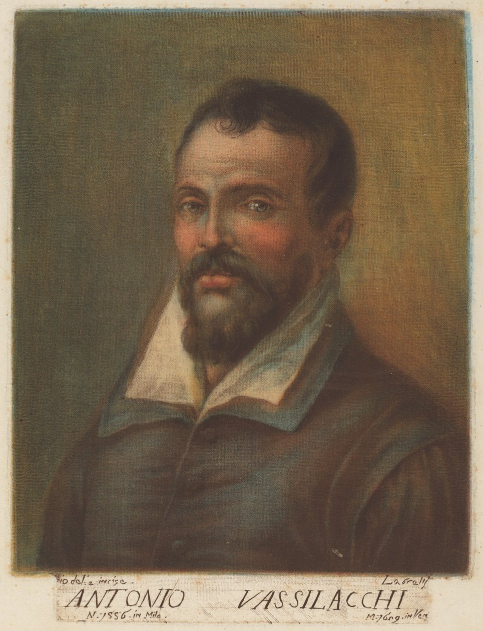 Antonio Vassilacchi, 1789. av Carlo Lasinio