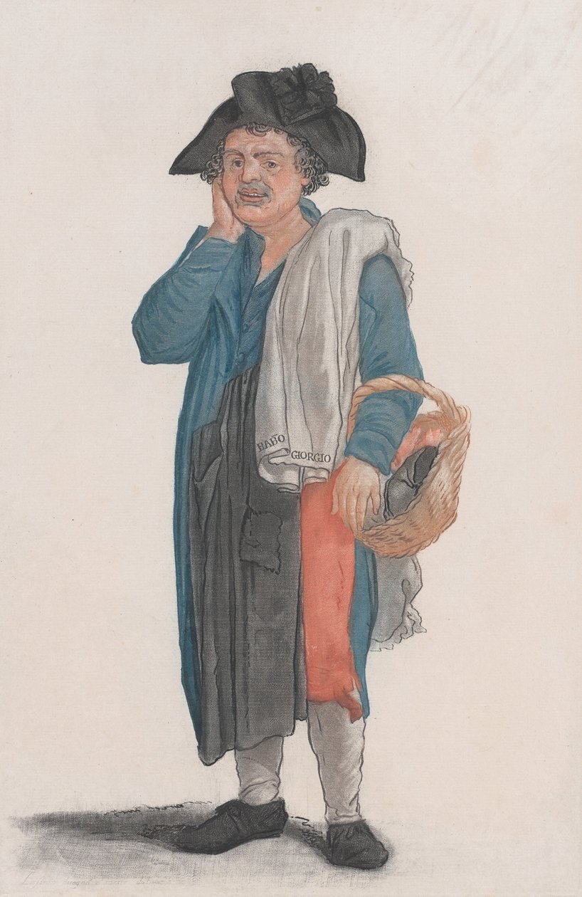 Babo George, ca. 1790. av Carlo Lasinio