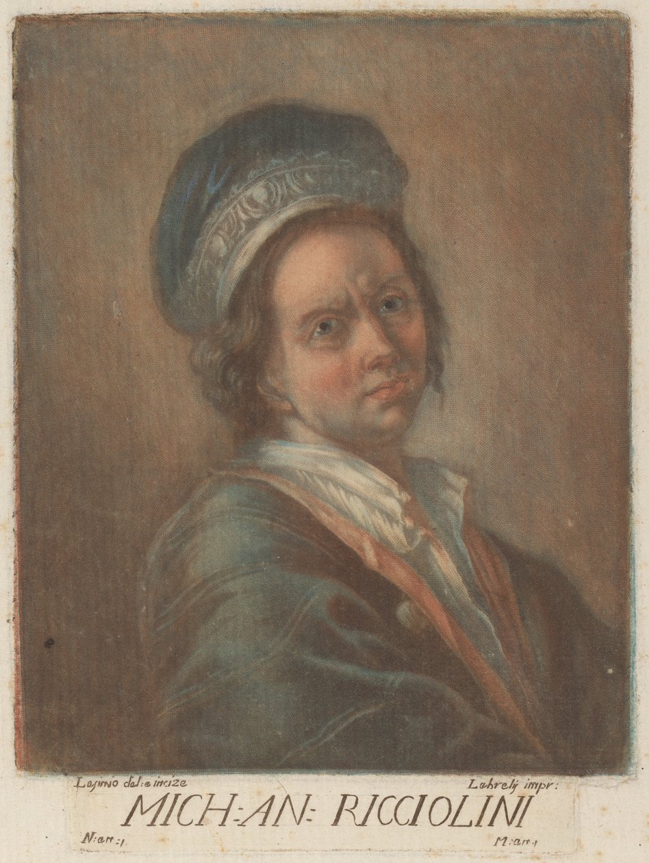 Michelangelo Ricciolini, 1789. av Carlo Lasinio
