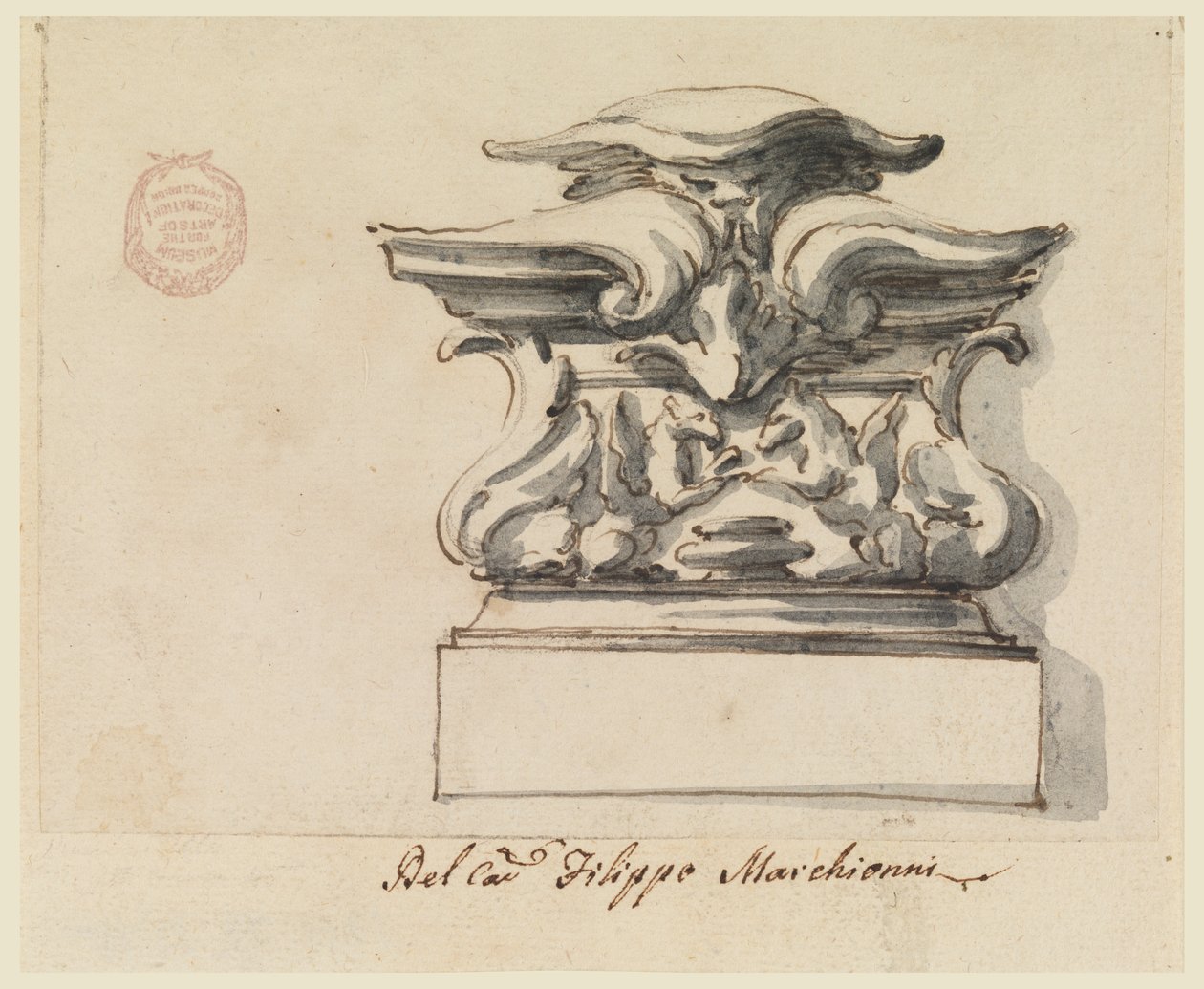 Design for et ornament av Carlo Marchionni