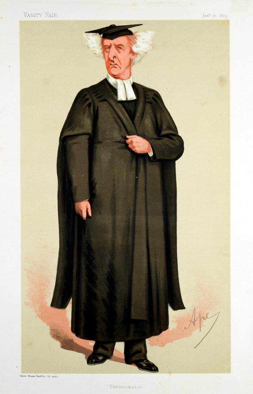 Henry George Liddell , britisk lærd, 1875 av Carlo Pellegrini